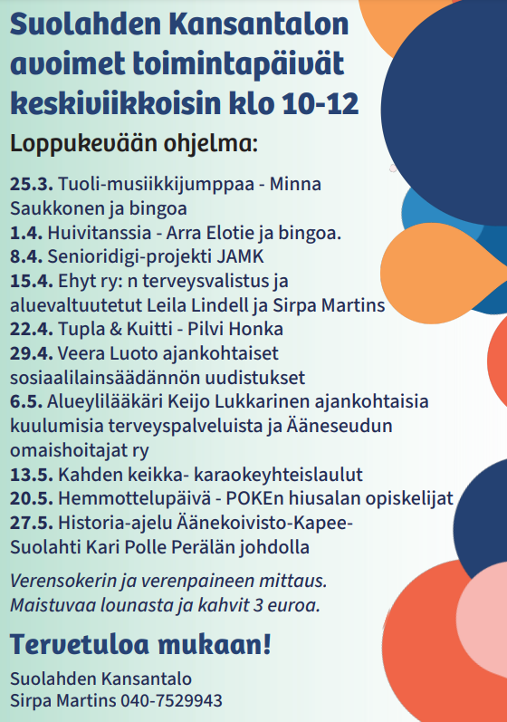 toimintapäivät 2026